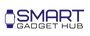 Logo of Smart Gadget Hub with a stylized icon of a smartwatch.