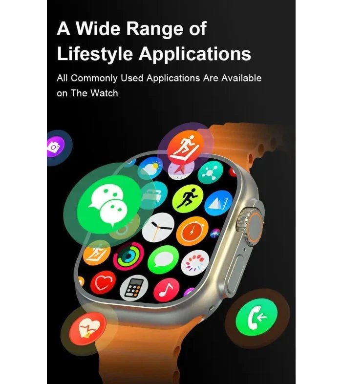 HW Ultra 2 Smart Watch with Amoled Display - Android Smart Watch - Smart Gadget Hub