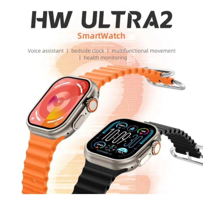HW Ultra 2 Smart Watch with Amoled Display - Android Smart Watch - Smart Gadget Hub