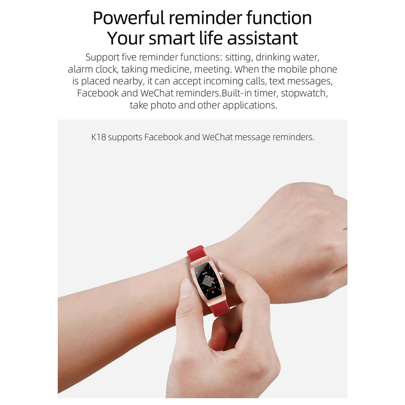 KUMI Gypsophila K18 Smart Watch - Smart Gadget Hub